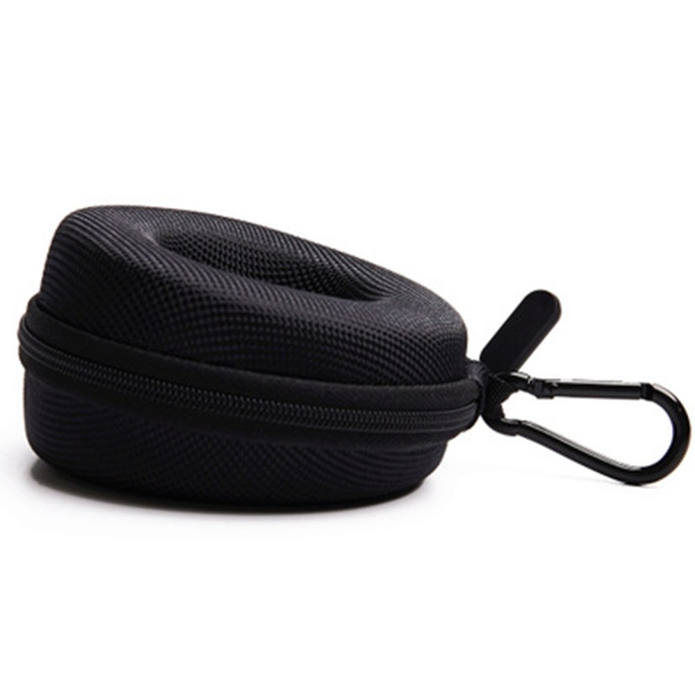 Round Watch Case Cushioned Round Portable Watch Case for Travel | JQUEEN